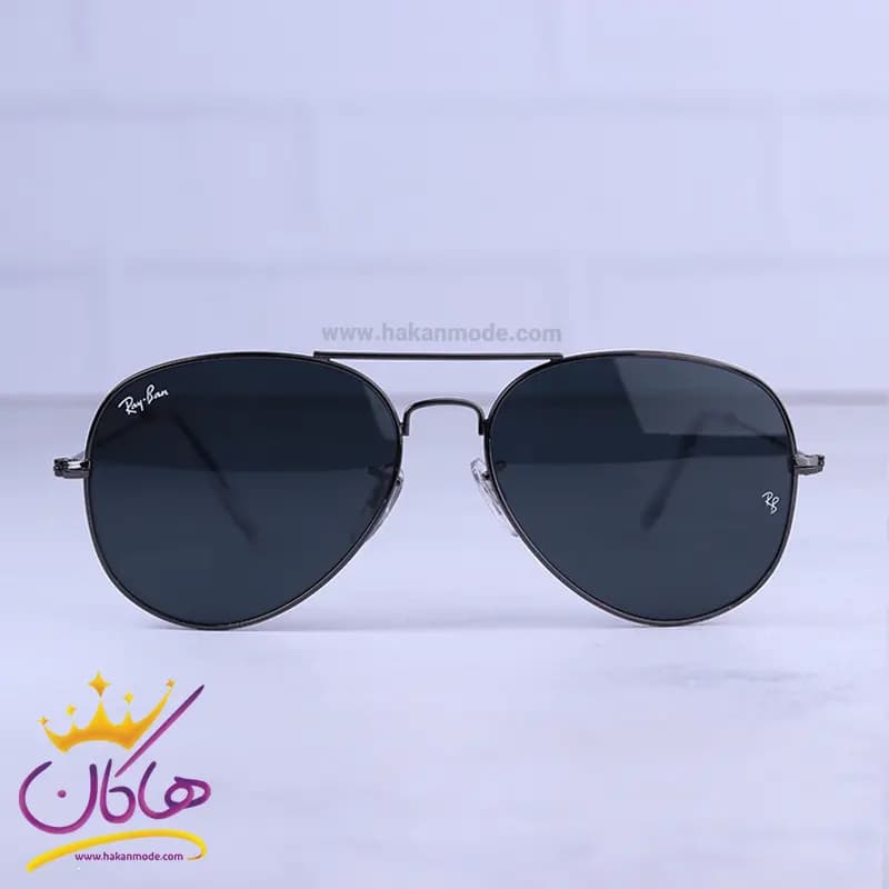 عینک آفتابی ری بن مردانه فلزی خلبانی RB 3025/58/7