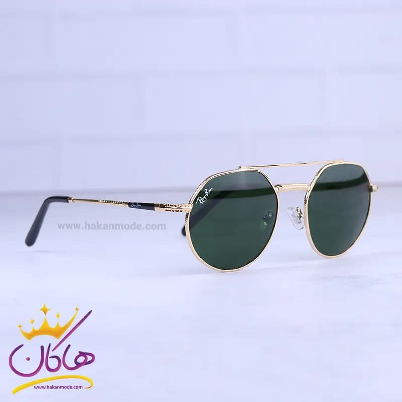 عینک آفتابی مردانه ری بن طلایی شیشه آبی RB8265/4 — تصویر ۸
