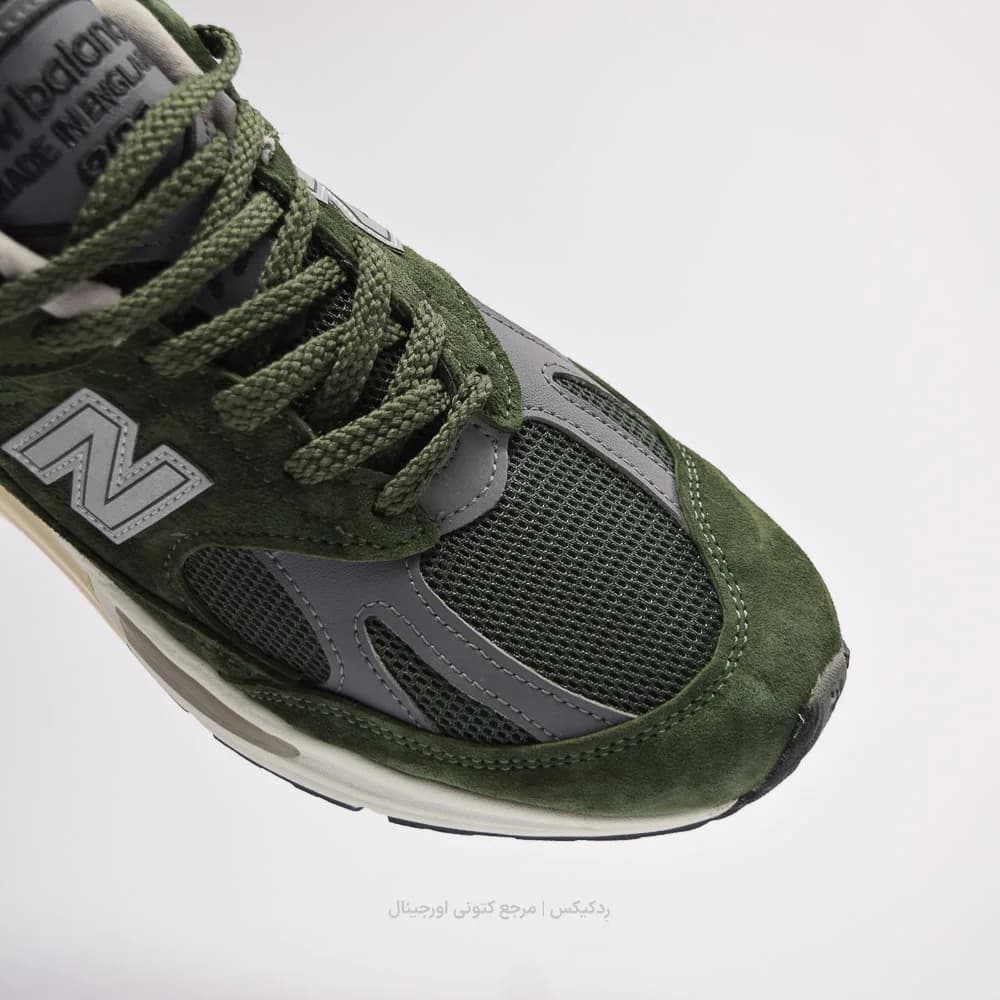 کتونی New Balance مدل 991v2 Made in UK Kombu – U991GR2 — تصویر ۵