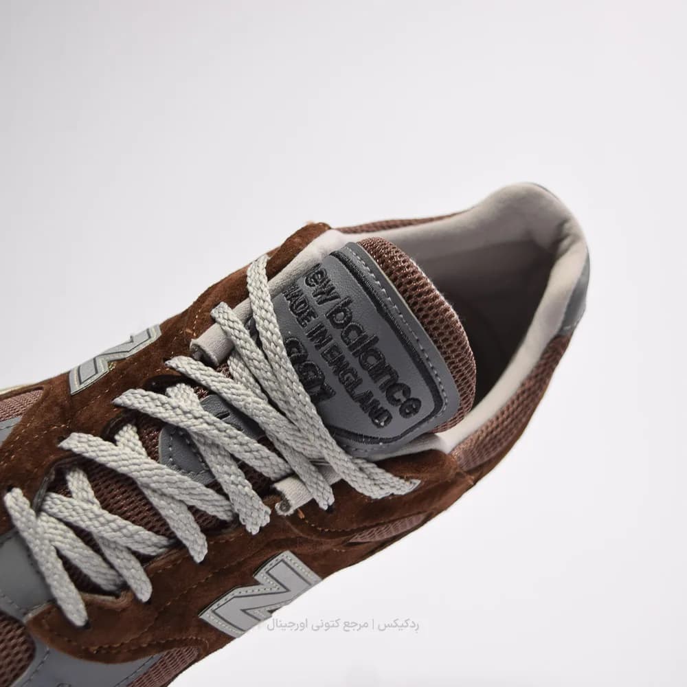 کتونی New Balance مدل 991v2 Made in UK Pinecone – U991BR2 — تصویر ۶