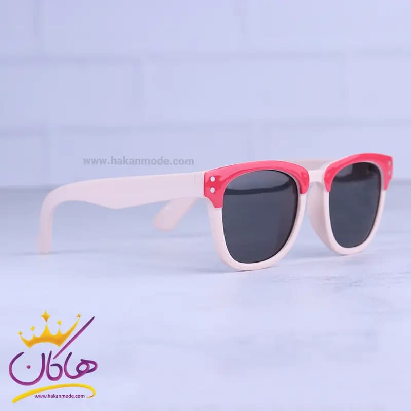 عینک آفتابی بچگانه سانتیاگو فریم کرم قرمز 8131/3 — تصویر ۴