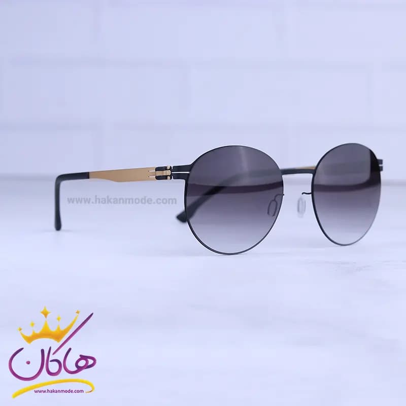 عینک آفتابی آیس برلین مشکی طلایی زنانه liliya sl/5 — تصویر ۴