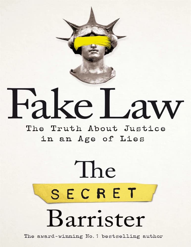 کتاب قانون جعلی (Fake Law) نسخه انگلیسی PDF | سکرت بَریستر