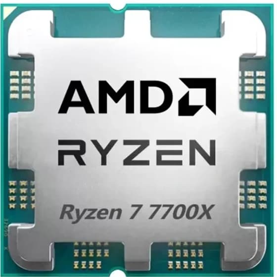 پردازنده کامپیوتر ای ام دی مدل Ryzen 7 7700X Tray — تصویر ۲
