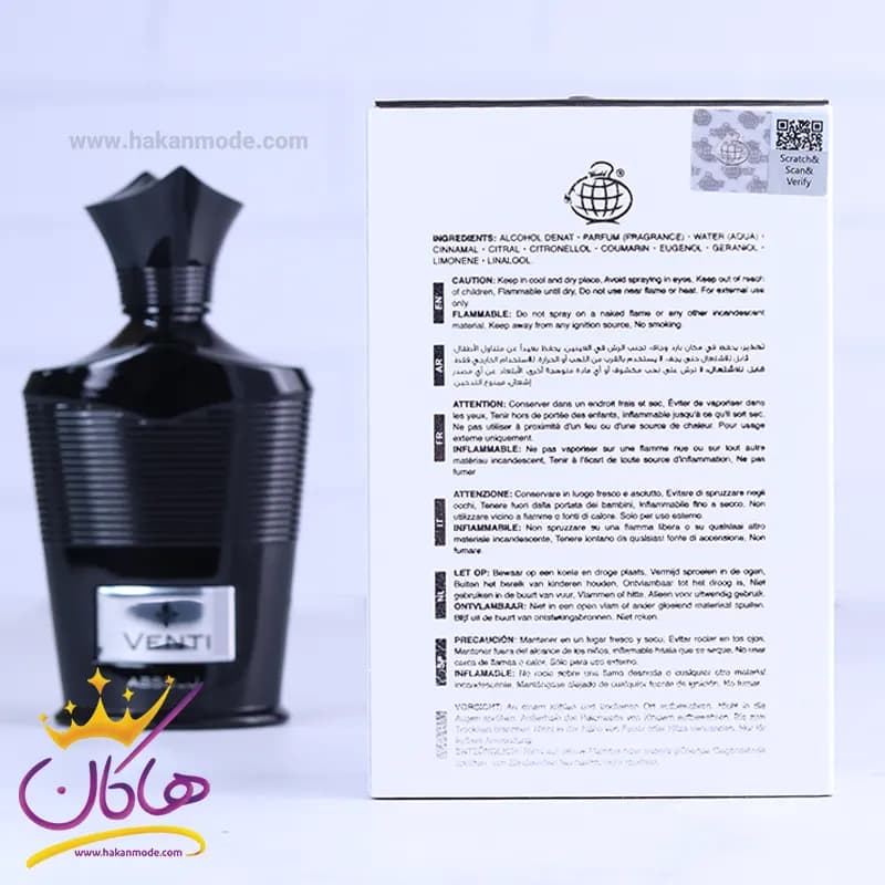 ادکلن فراگرنس مردانه ونتی ابسولو مدل کرید اونتوس ابسولو 100 میل — تصویر ۳
