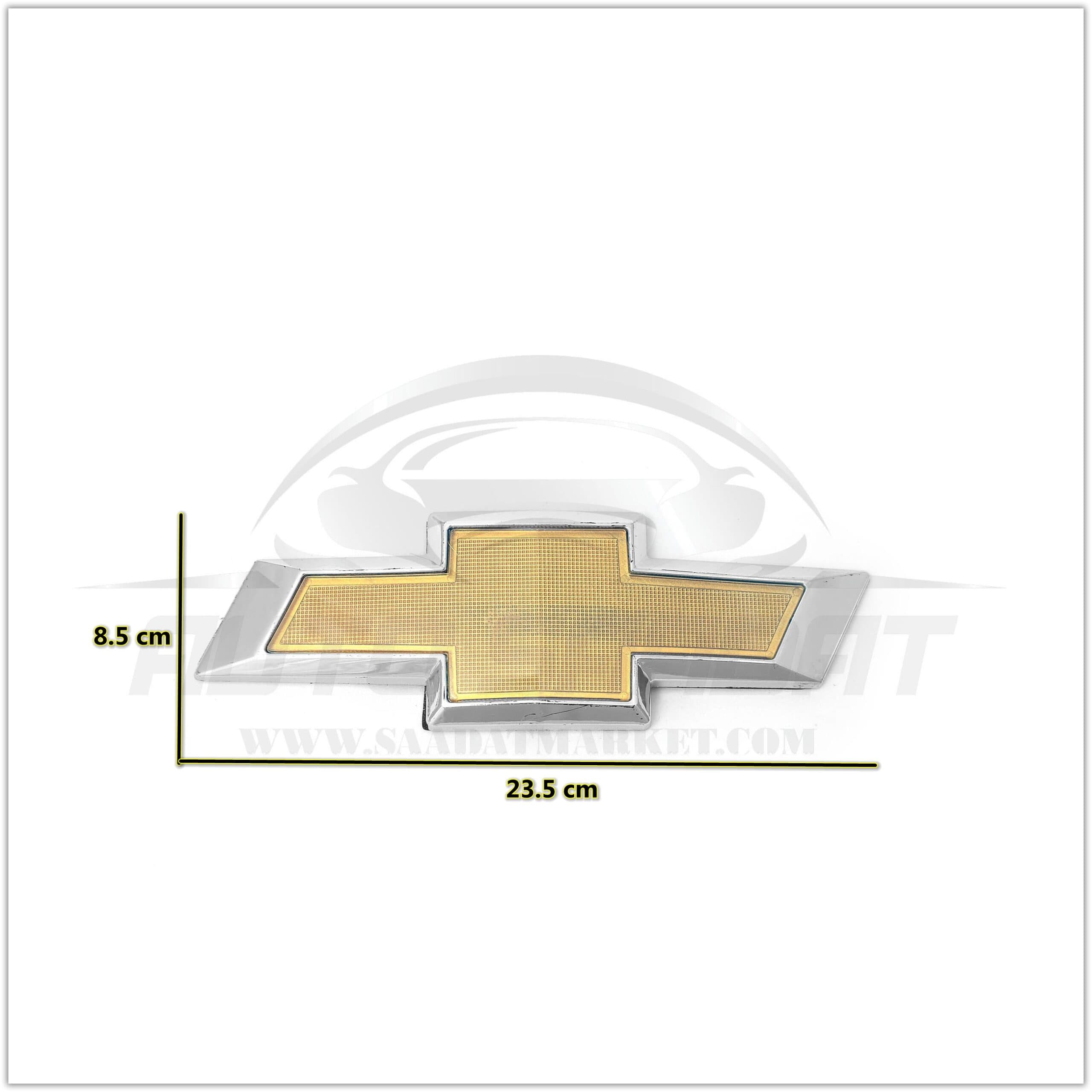 آرم شورلت پلاستیکی سایز کوچک 5 cm — تصویر ۲