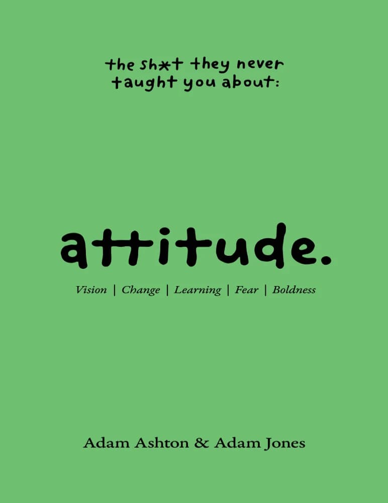 کتاب نگرش (Attitude) نسخه انگلیسی PDF | آدام اشتون — تصویر ۲