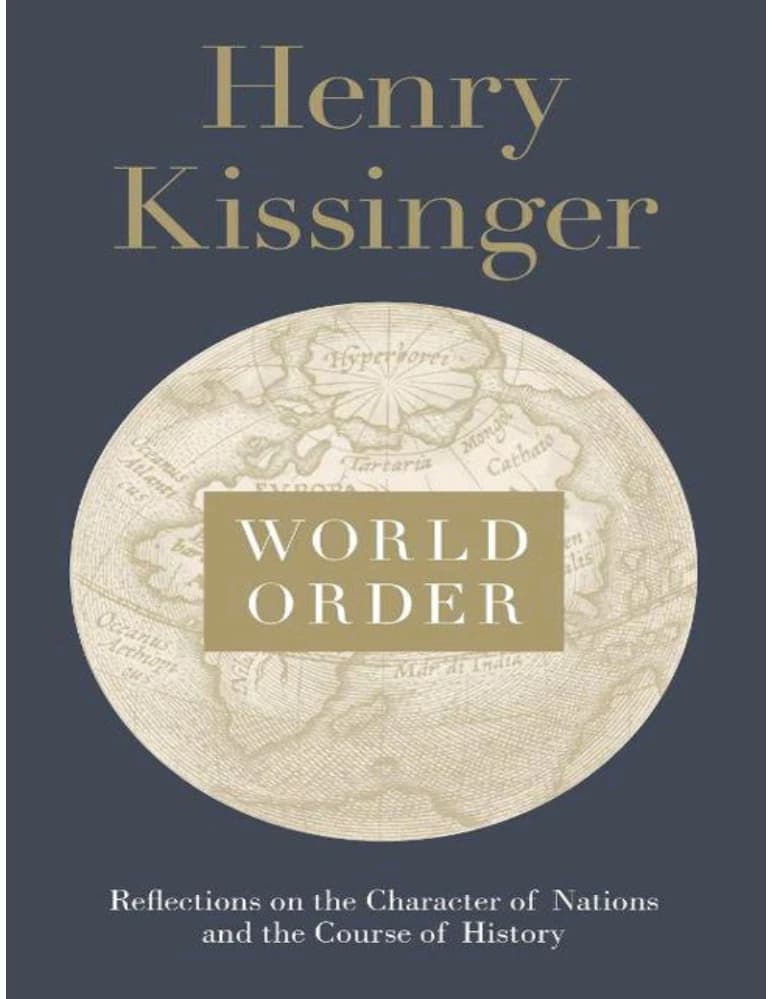 کتاب نظم جهانی (World Order) نسخه انگلیسی PDF | هنری کسینجر