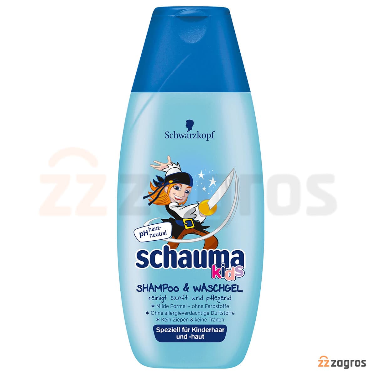 شامپو موی سر بچه شوما SCHAUMA مدل SHAMPOO & WASCHGEL — تصویر ۳