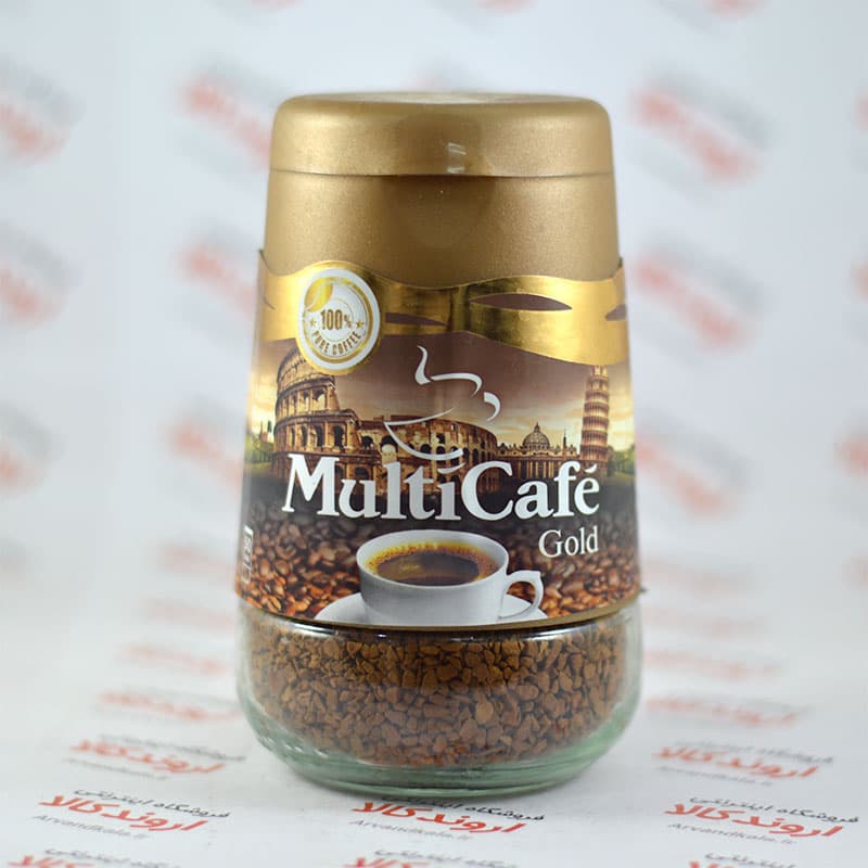 قهوه فوری مولتی کافه MULTI CAFE مدل GOLD