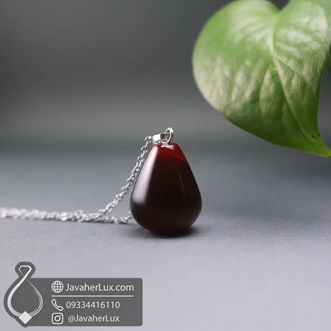 نیم ست سنگ عقیق سیاه اونیکس اصل و طبیعی _ کد : 400379 — تصویر ۳
