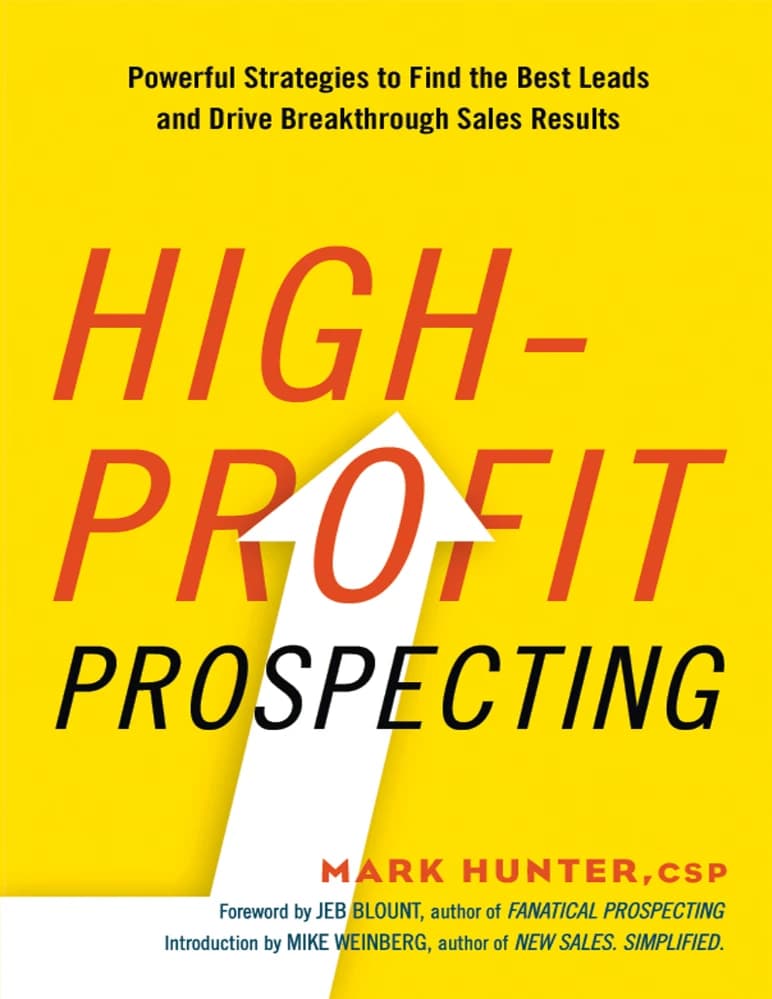 کتاب مشتری یابی با سود بالا (High-Profit Prospecting) نسخه انگلیسی PDF | مارک هانتر