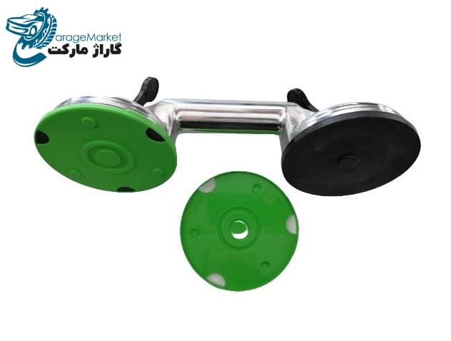 مکش دستی قاپک استیل دو قلو صافکاری هزبورن تایوان مدل ۶۳۱۰۲ — تصویر ۲
