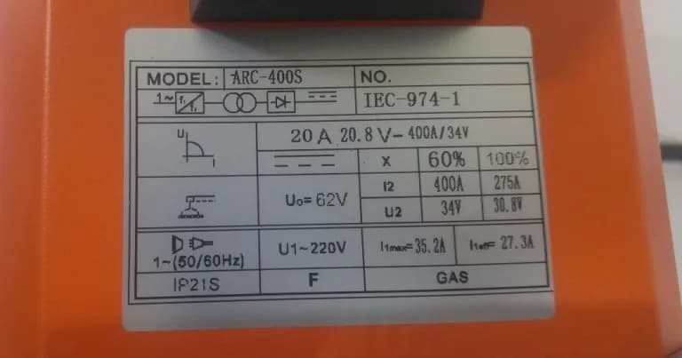 اینورتر جوشکاری گریتک مدل ARC-400s — تصویر ۵