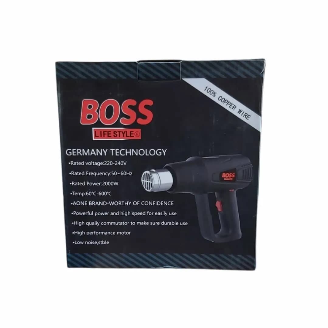 سشوار صنعتی دیمر دار باس BOSS مدل ۲۰۰۰ — تصویر ۳