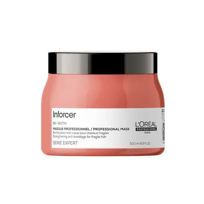 اورآل LOREAL ماسک مو مناسب موهای حساس و شکننده مدل INFORCER حجم 500 میل