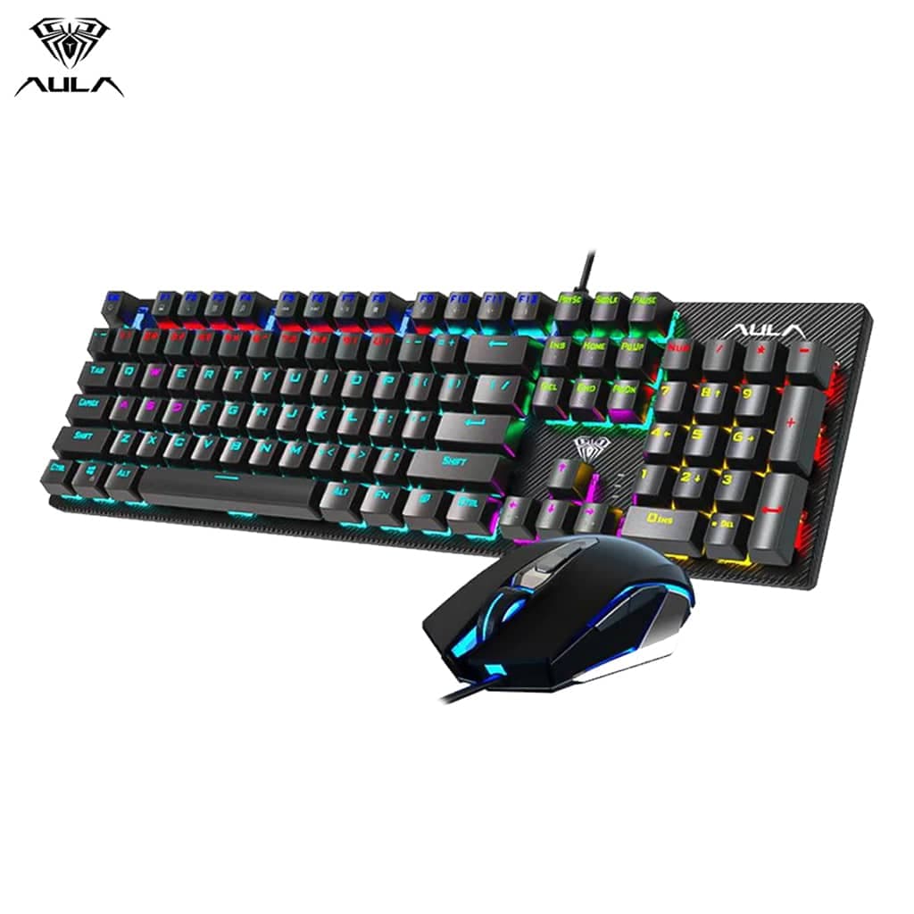 کیبورد و موس گیمینگ AULA T640
