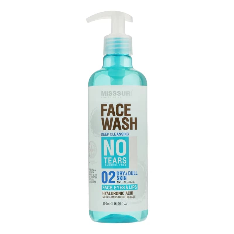 ژل شستشو صورت میسوری مناسب پوست خشک حجم 500mL