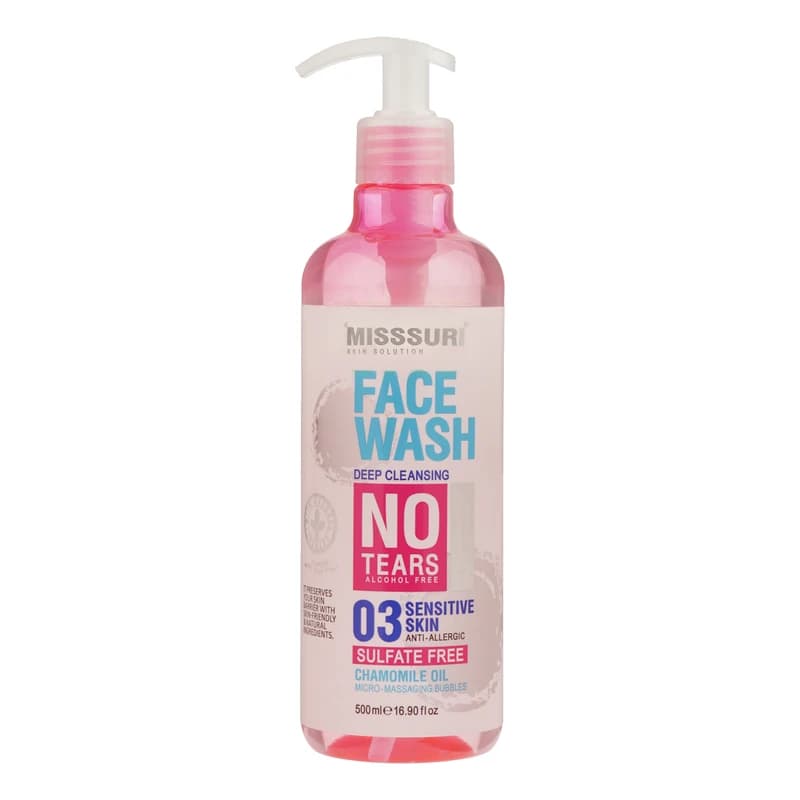 ژل شستشو صورت میسوری مناسب پوست حساس حجم 500mL