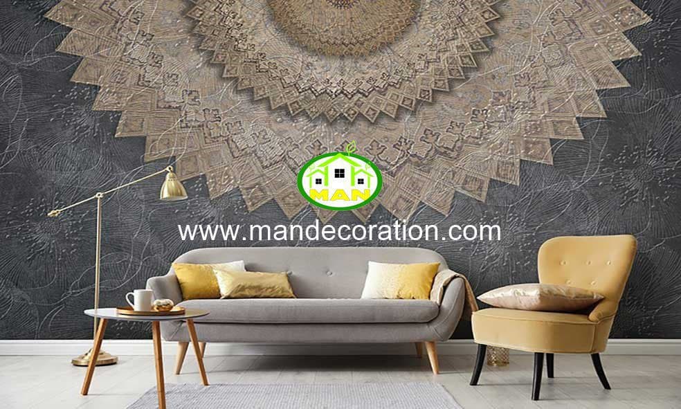 پوستردیواری داماسک لوکس کد vip523