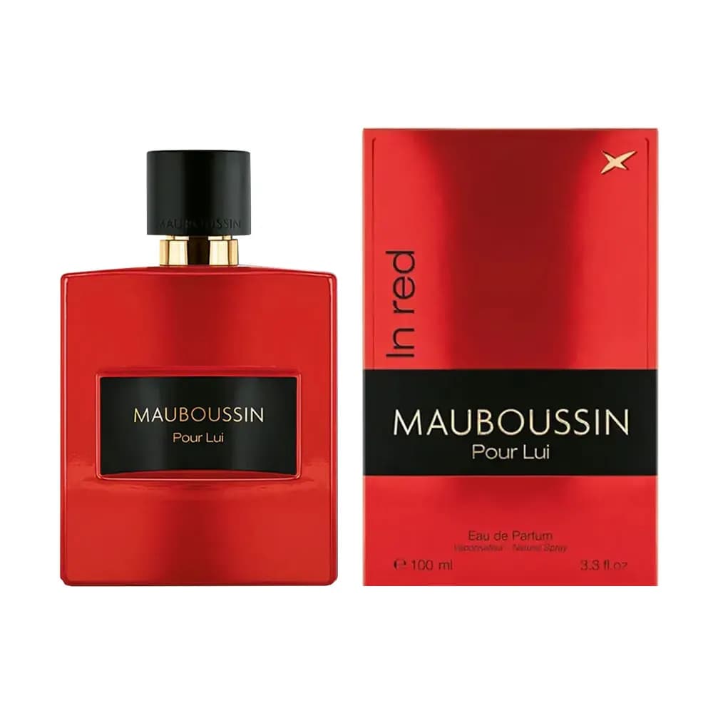 ادکلن مردانه مابوسين مدل POUR LUI IN RED حجم 100mL