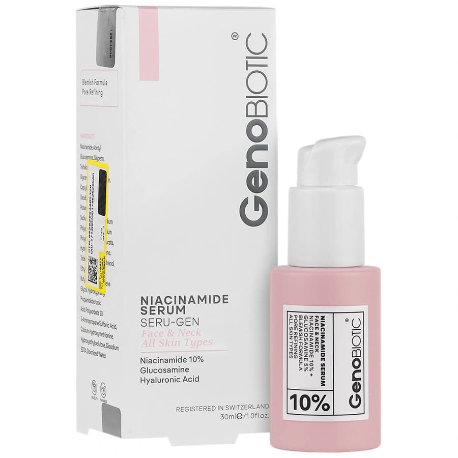 سرم نیاسینامید پوست ژنو بایوتیک حجم 30mL