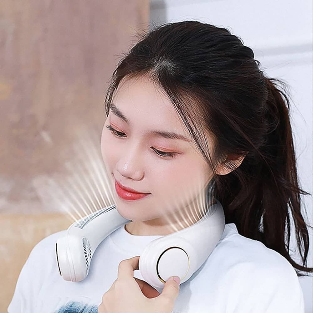 پنکه شارژی گردنی مدل NECK FAN — تصویر ۴