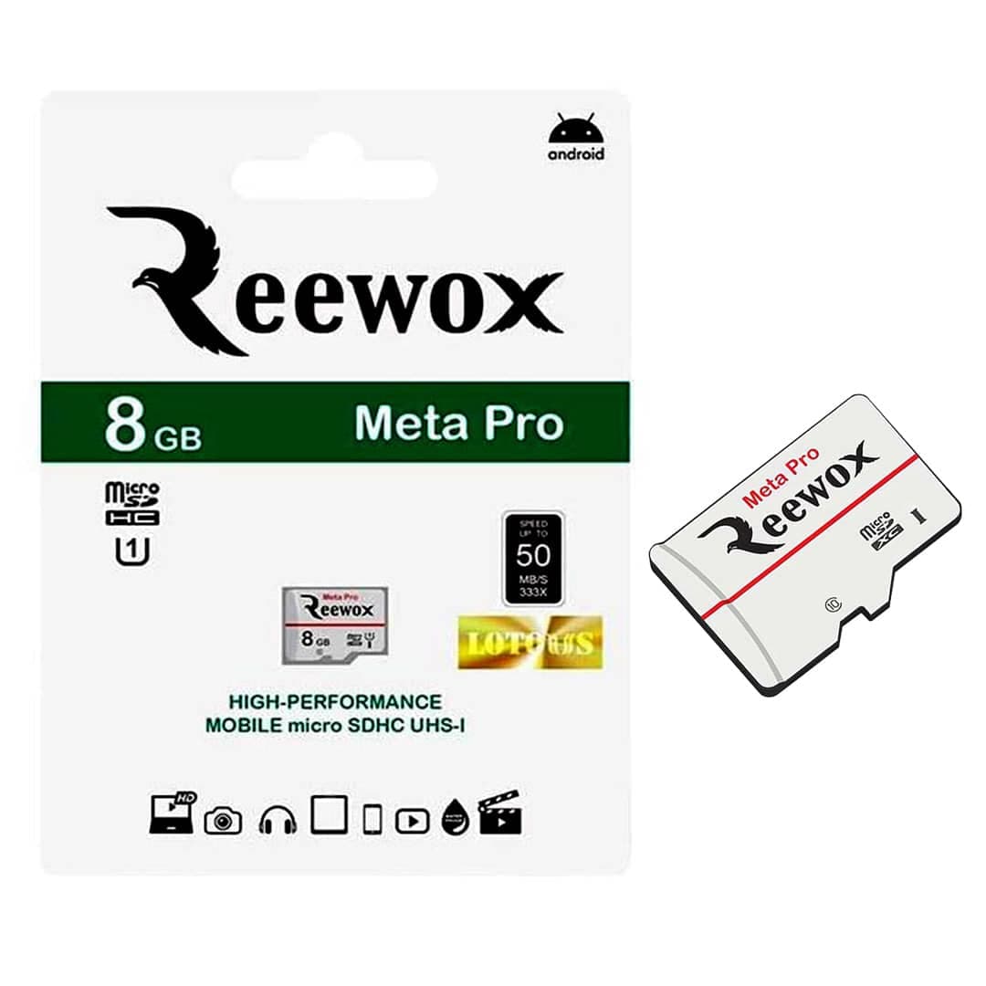 مموری کارت Reewox META PRO U1 8GB
