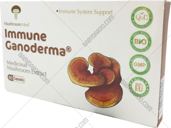 کپسول ایمیون گانودرما ماشروم مد 60 عدد | تقویت سیستم ایمنی