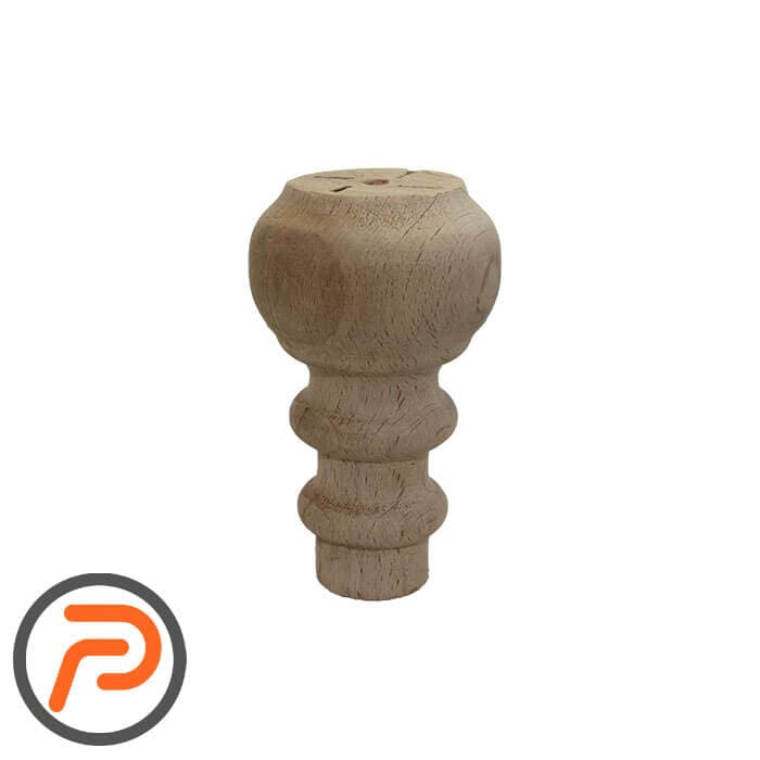 پایه مبلی کله گرد 10cm
