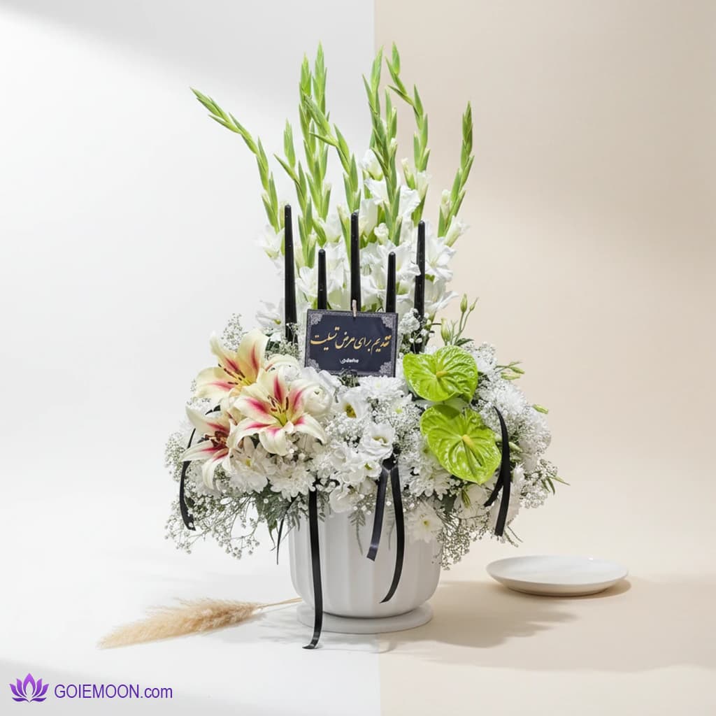 باکس گل مراسم ترحیم