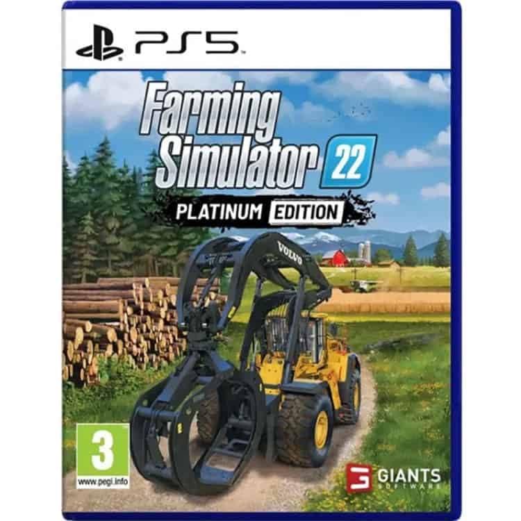 دیسک بازی Farming Simulator 22 Platinum Edition – مخصوص PS5
