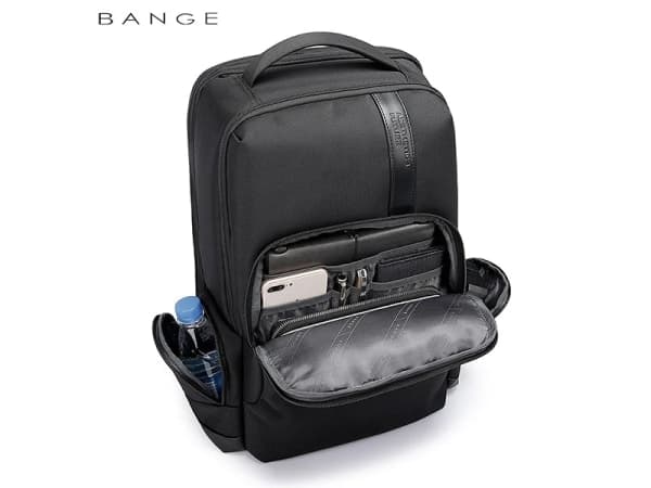 کوله پشتی مسافرتی ضد آب یو اس بی دار لپ تاپ 15.6 اینچ بنج Bange BG-2603 — تصویر ۳