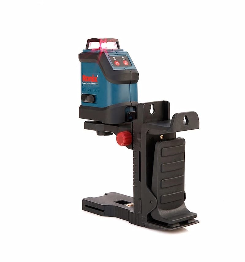 تراز لیزری قرمز رونیکس مدل RONIX RH-9502 با خط افقی 360 درجه — تصویر ۲