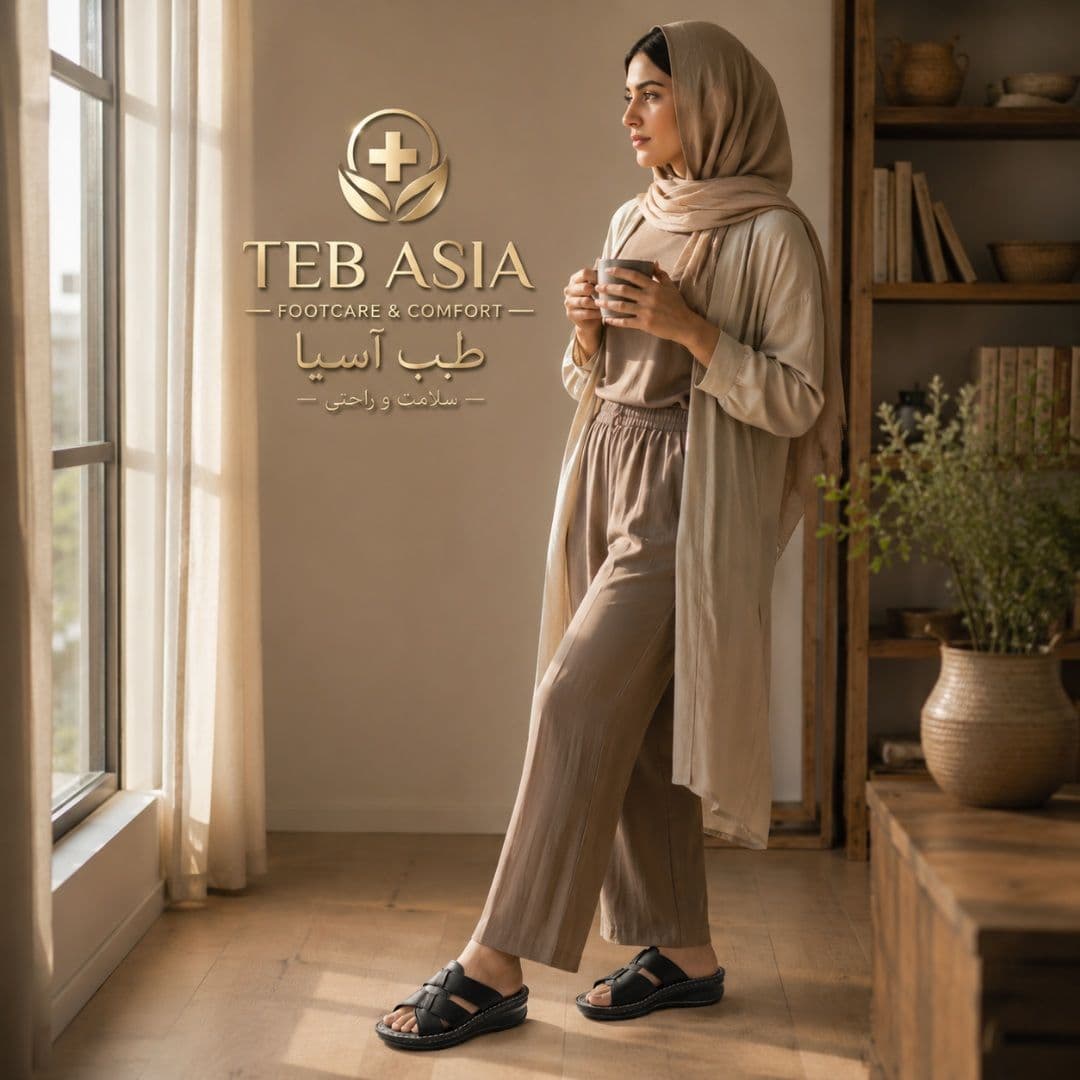 صندل زنانه نیلوفر JFS — تصویر ۲