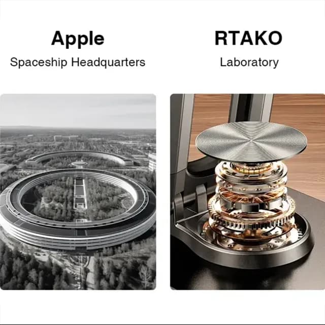 هولدر موبایل و تبلت آرتاکو RTAKO مدل ZJ-P01 با چرخش 360 درجه — تصویر ۵