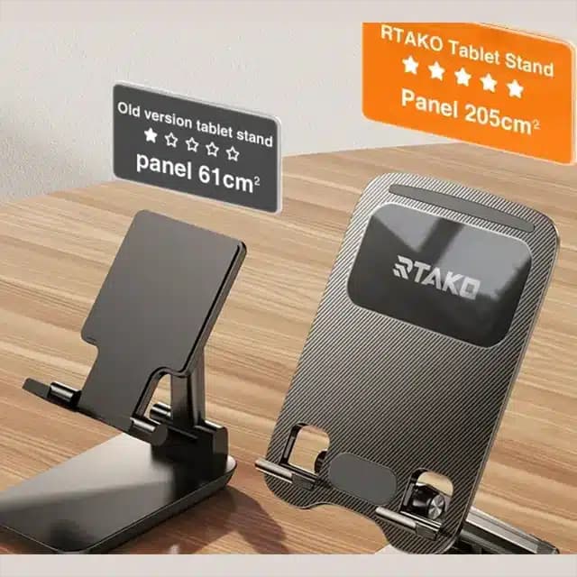 هولدر موبایل و تبلت آرتاکو RTAKO مدل ZJ-P01 با چرخش 360 درجه — تصویر ۷