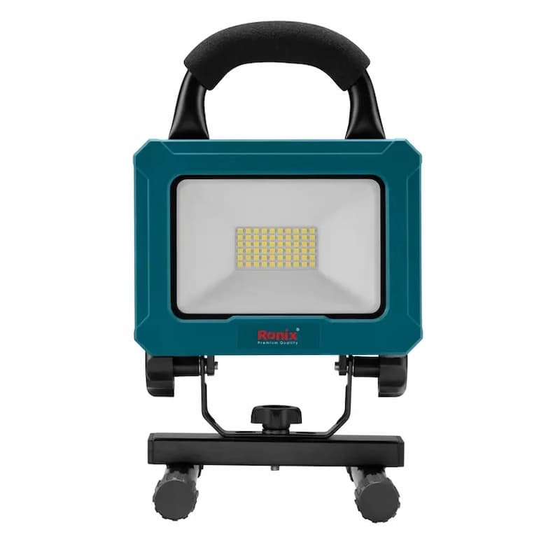 نورافکن شارژی 20 ولت رونیکس مدل RONIX 8607 با روشنایی 2000 لومن