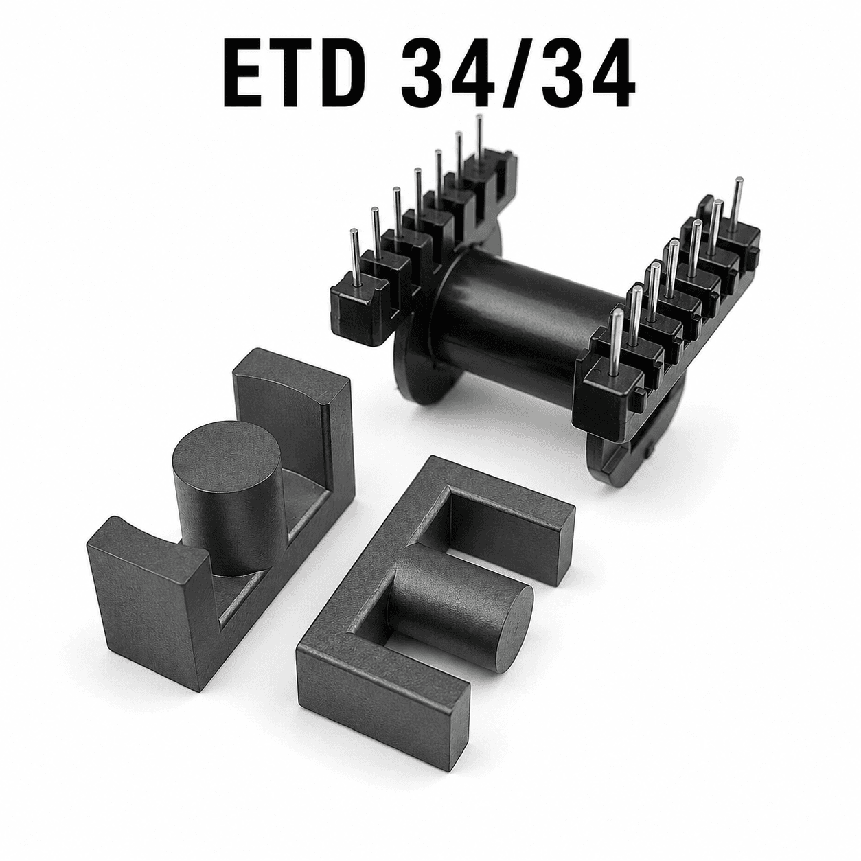 هسته فریت ETD34/34 با قرقره 14 پین
