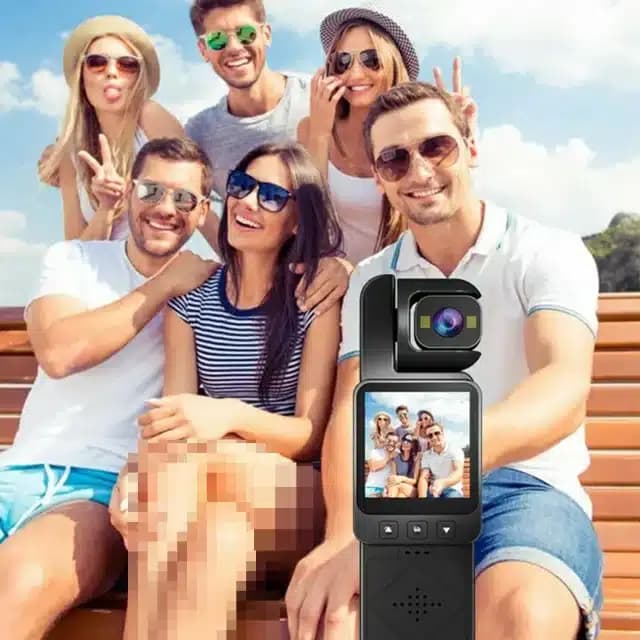 دوربین کوچک ورزشی وای فای دار مدل DV02 با نمایشگر 1.54 اینچ — تصویر ۵