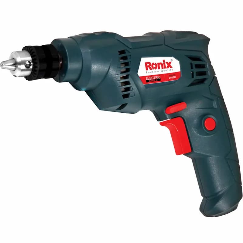 دریل برقی 400 وات رونیکس مدل RONIX 2106B با سه نظام آچاری 6.5 میلی متر
