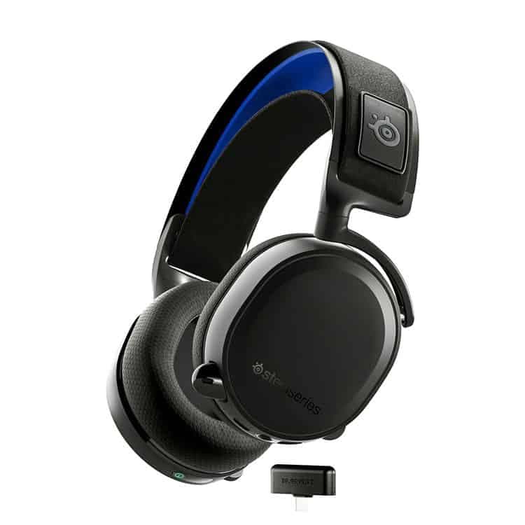 هدست بی سیم SteelSeries Arctis 7P Plus مخصوص پلی استیشن – مشکی