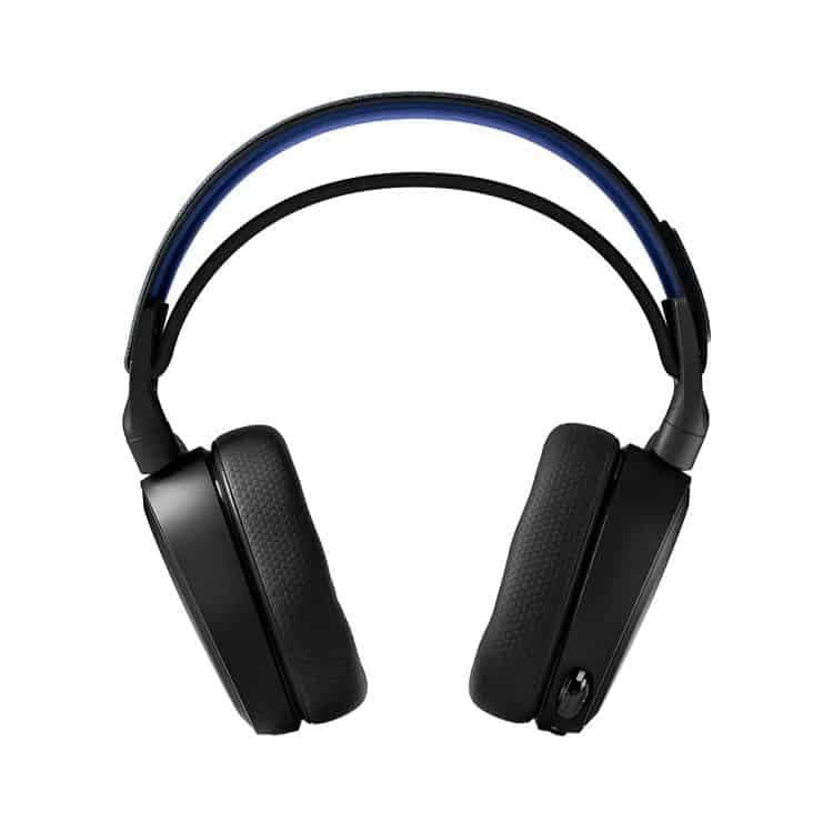 هدست بی سیم SteelSeries Arctis 7P Plus مخصوص پلی استیشن – مشکی — تصویر ۲