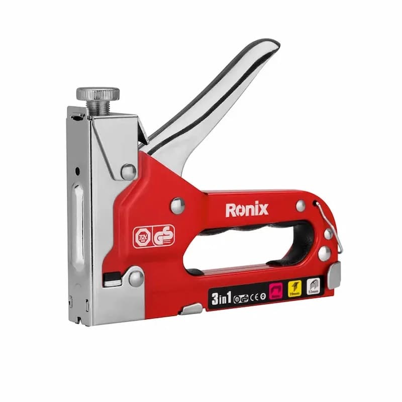 منگنه کوب دستی سه کاره رونیکس مدل RONIX RH-4804 با تنظیم نیروی کوبش