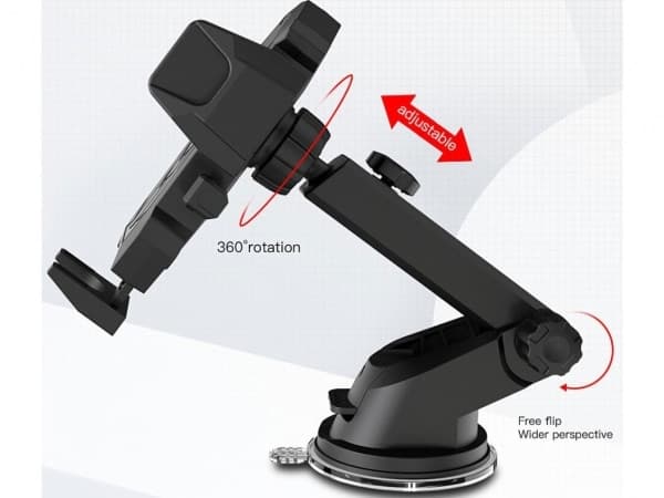 پایه نگهدارنده موبایل خودرو ایکساو Xo Car Holder With Sucker Plate XO-C76 — تصویر ۴