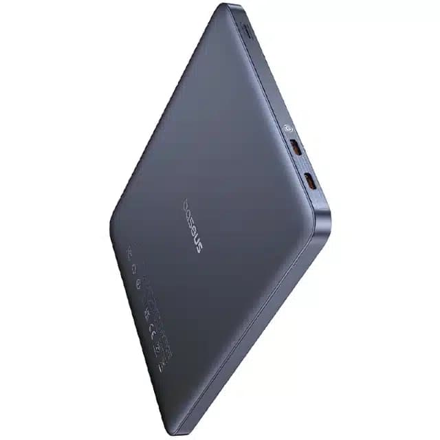 پاوربانک 12000 هوشمند باریک تایپ‌سی 65 وات بیسوس P10063801323-00 — تصویر ۲