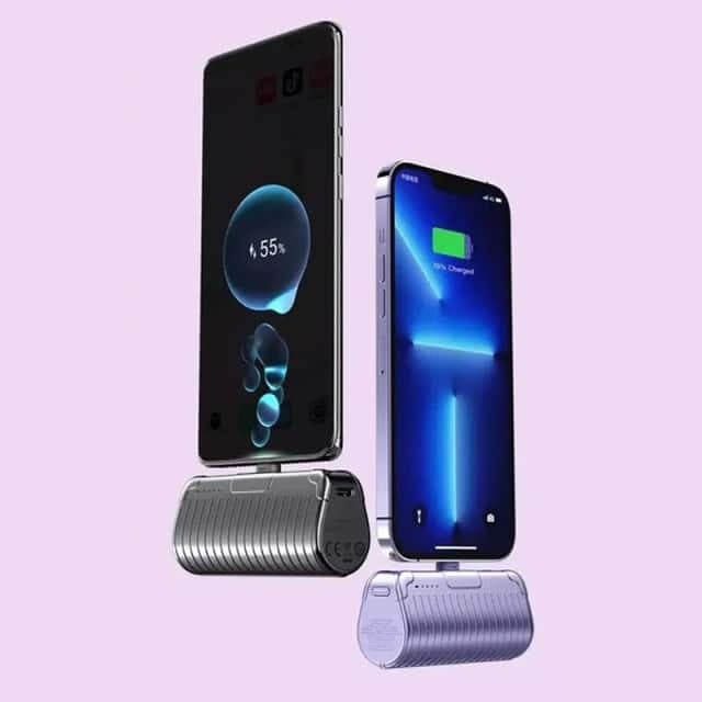 پاوربانک مینی 4800 میلی آمپر 20 وات تایپ سی راک P85 — تصویر ۲