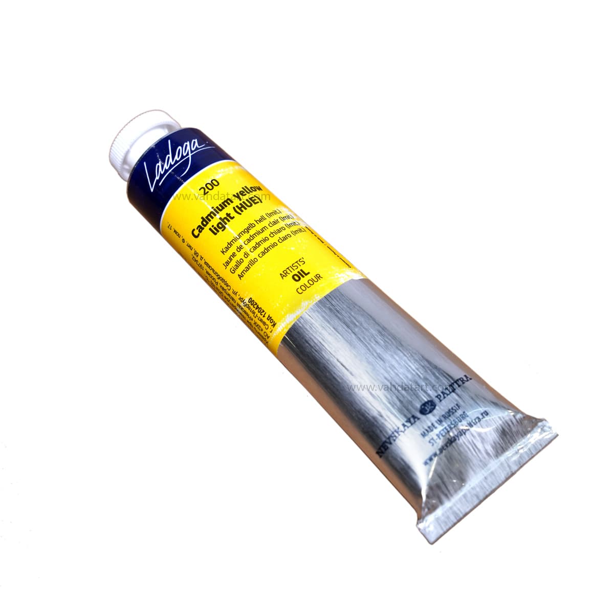 رنگ روغن سن پترزبورگ Cadmium yellow light مدل Ladoga