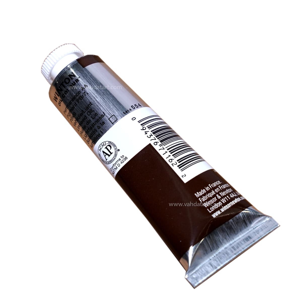 رنگ روغن وینزور RAW UMBER حجم 37 میل — تصویر ۲