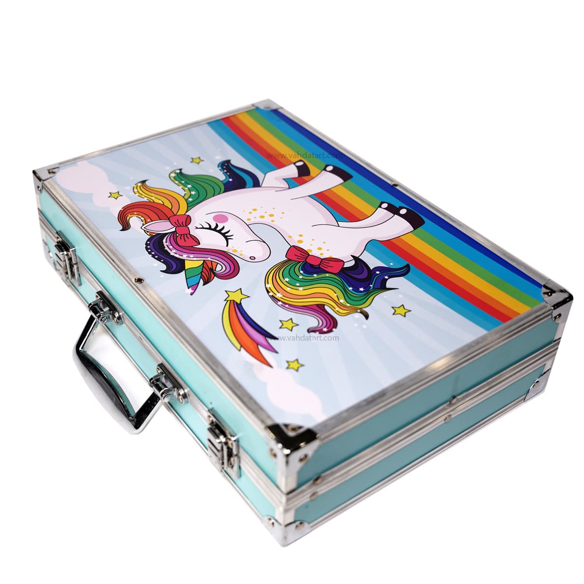 ست نقاشی و خلاقیت کودک مجموعه 145 عددی مدل Unicorn — تصویر ۳